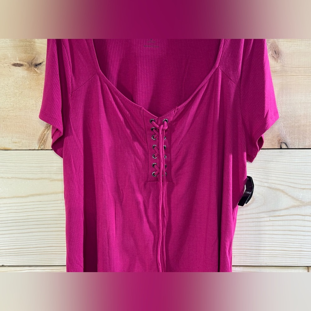 NWT Torrid Super Soft Ribbed Top - Picture 4 of 6